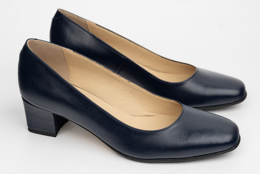 Women's genuine leather shoes ANTONIO 112 Blue