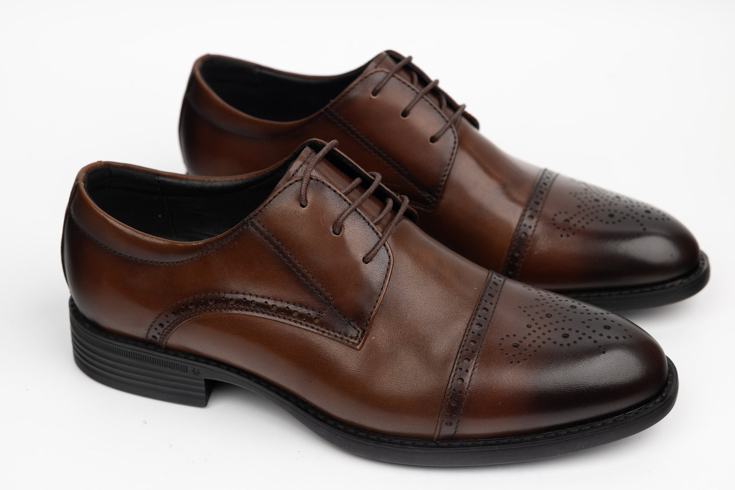 Pantofi barbati piele naturală ELDEMAS 2556 Maro