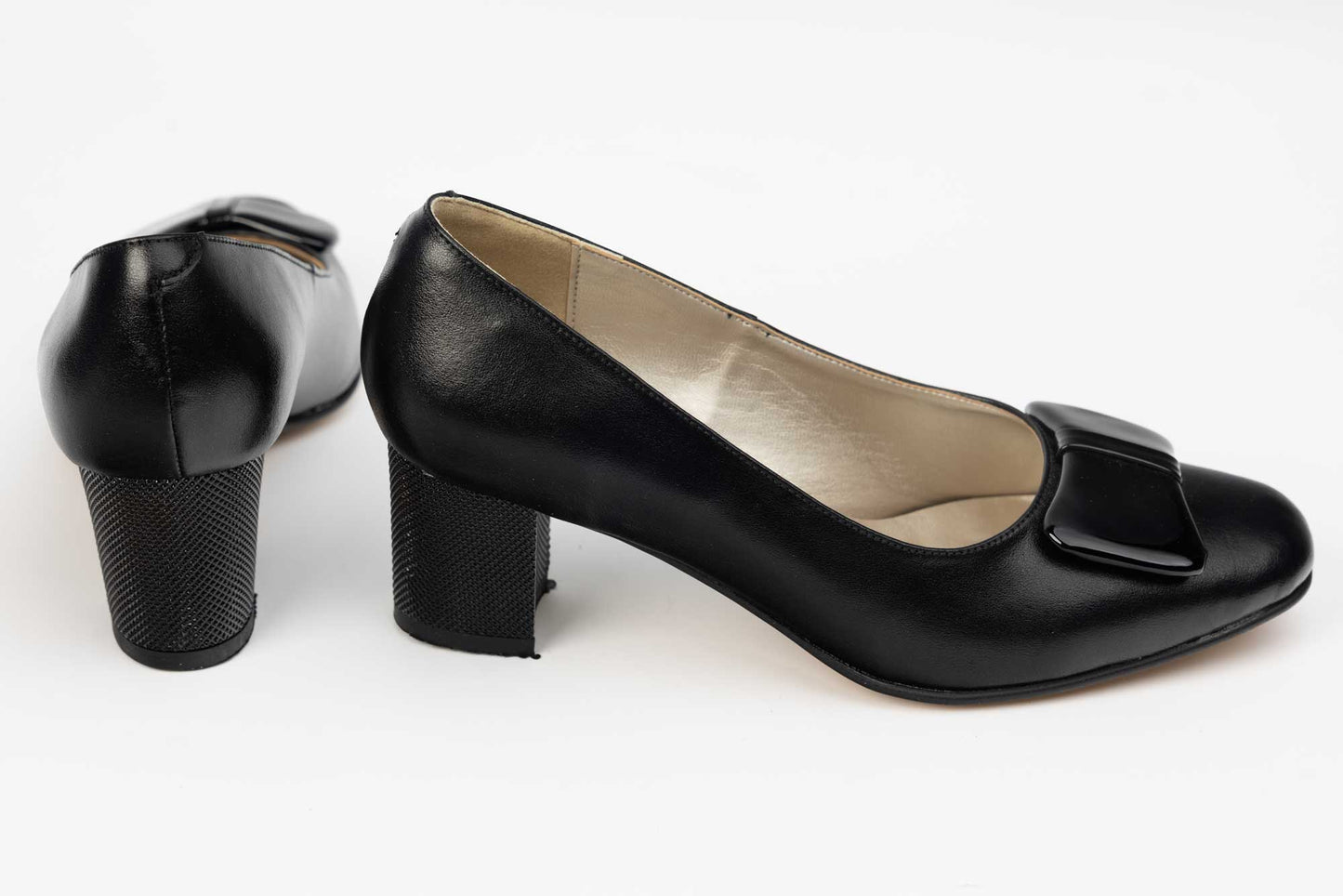 Pantofi dama piele naturala ANTONIO 19337 N box