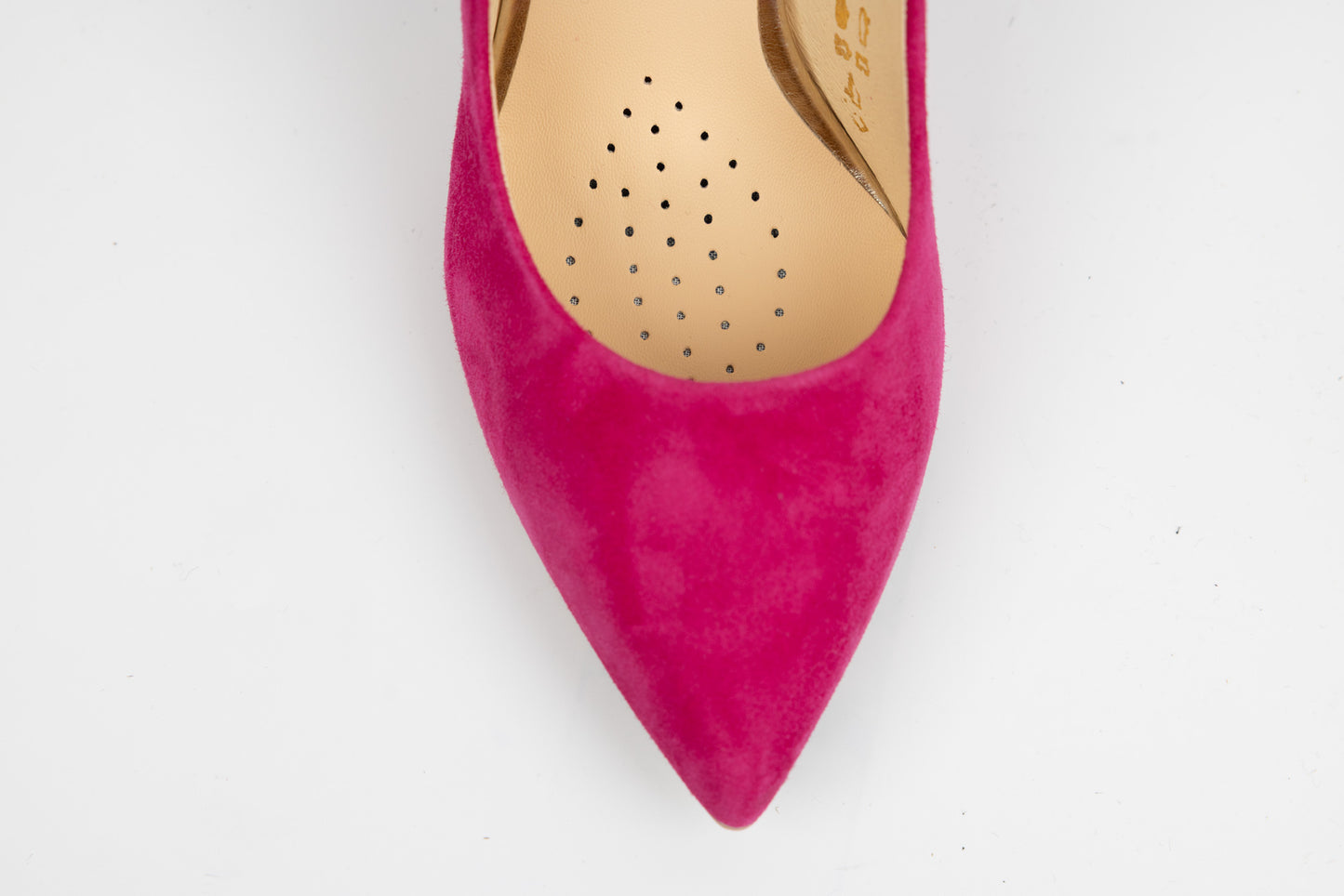 Women's genuine leather stiletto shoes SALA 9457 Fuxia