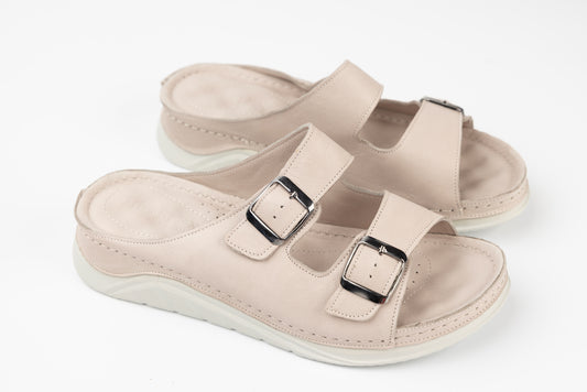 Saboti dama piele naturală DOGATI 6099 Bej