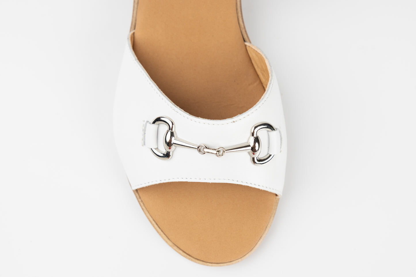 Sandale dama piele naturală PREGO 4252 Alb