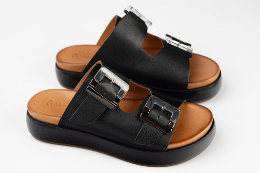 Saboți damă piele naturală ANNA VIOTI 2711 N