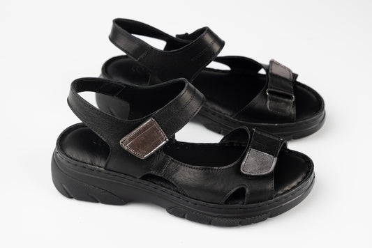 Women's sandals made of genuine leather ANNA VIOTI 175 N