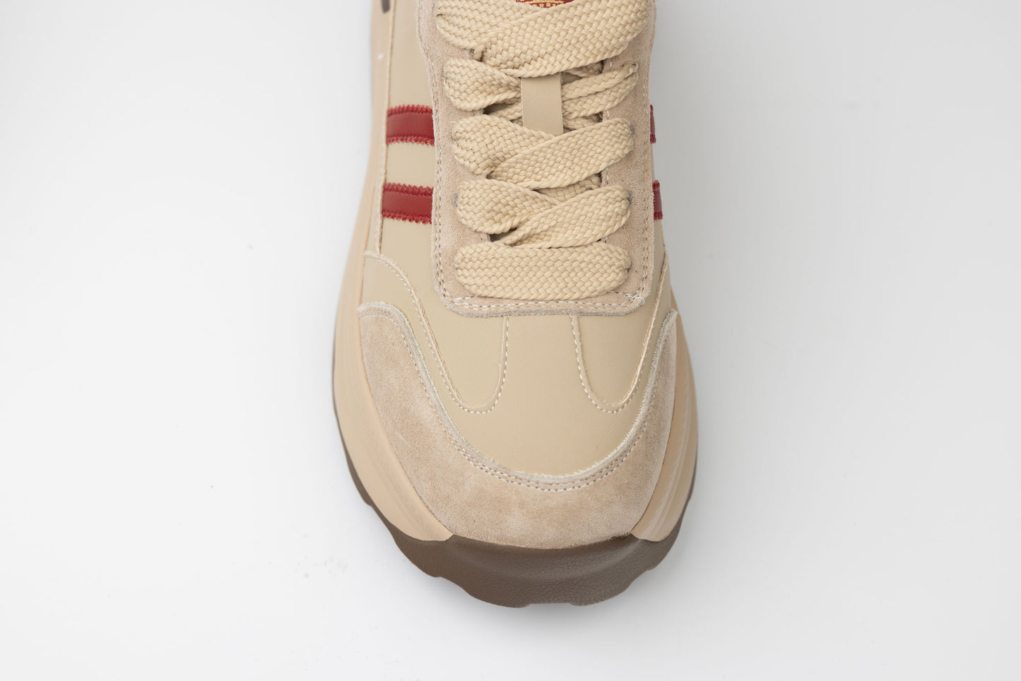 Adidași damă piele naturală FRANCO GERARDO 6306 Apricot