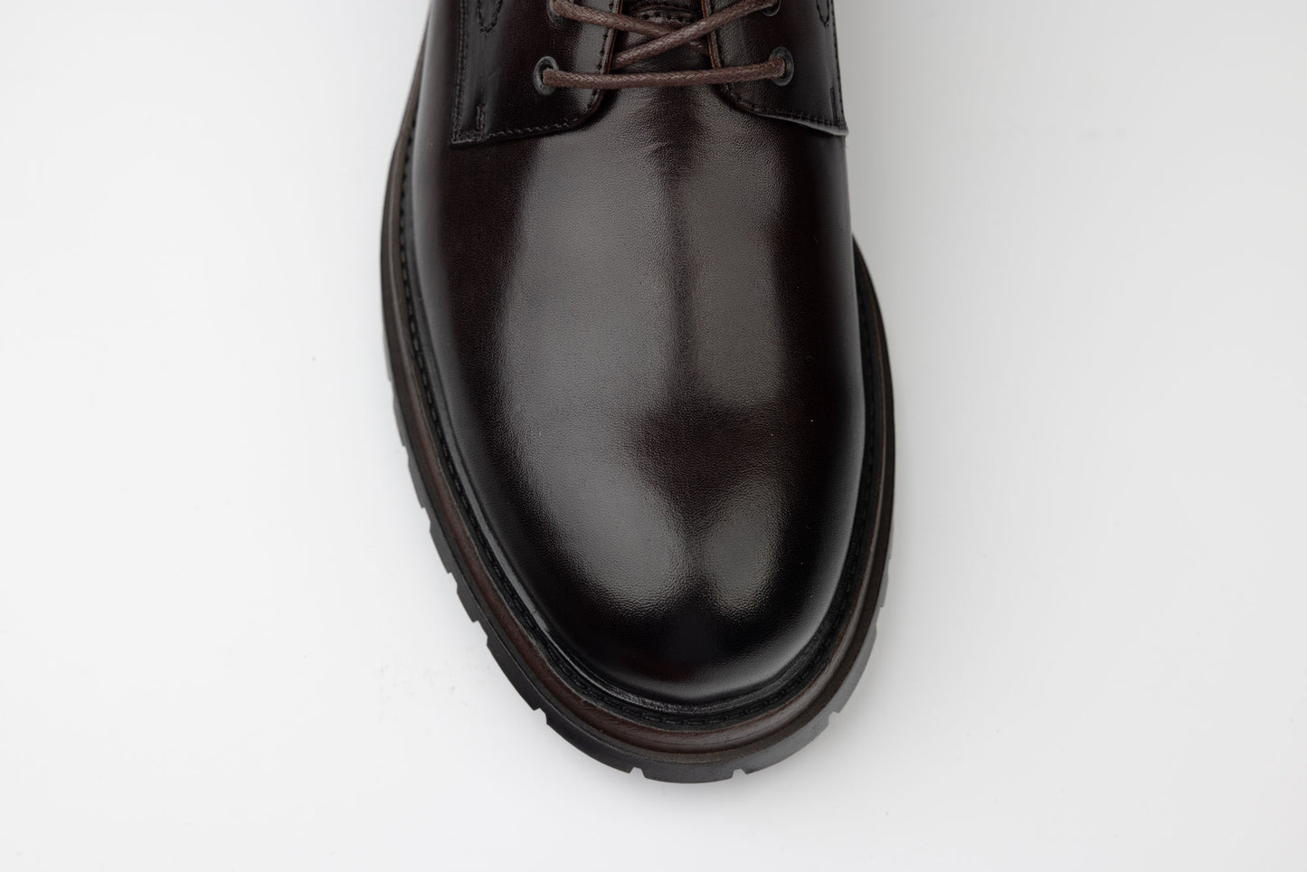 Pantofi bărbați piele naturală ELDEMAS 069235 Coffe