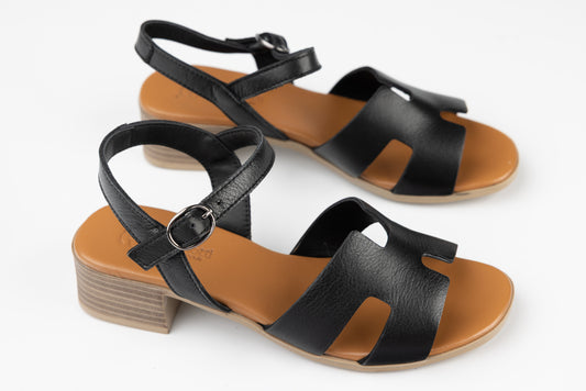 Women's sandals made of natural leather ANNA VIOTI 9202 N