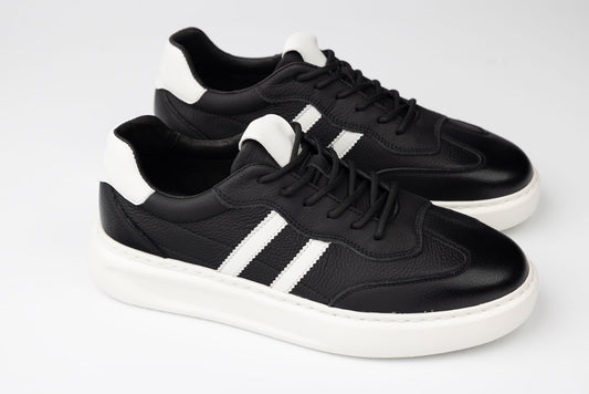 Men's casual genuine leather shoes FRANCO GERARDO 02-208 NA