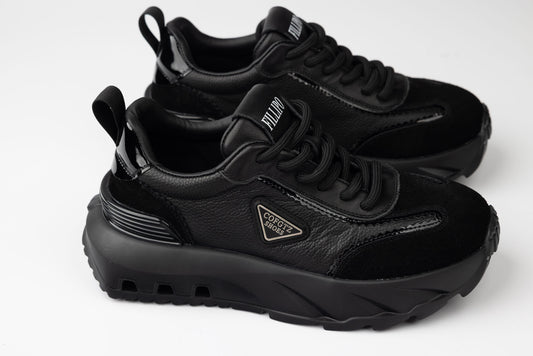 Men's genuine leather sneakers FILLIPO 23867 N