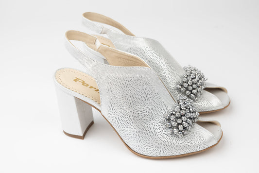 Women's genuine leather sandals PERLA 3883