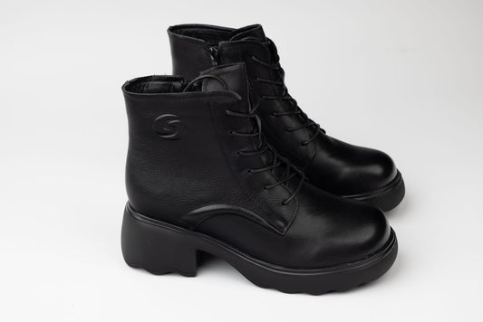 Women's casual genuine leather boots GALLOP 5008 N