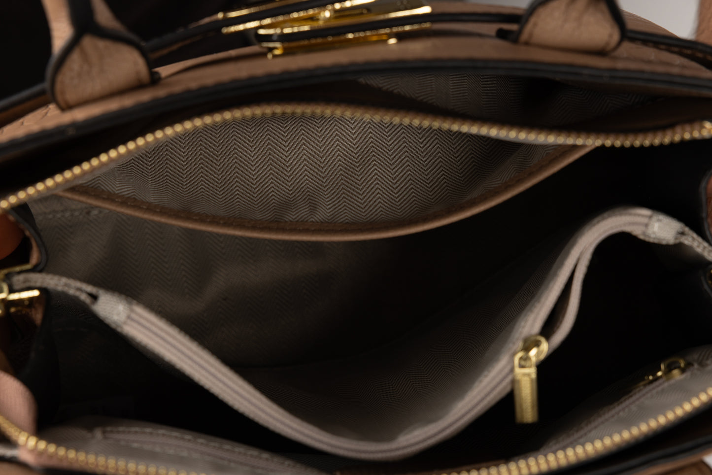 Women's genuine leather bag FENIX FASHION 6789 Khaki