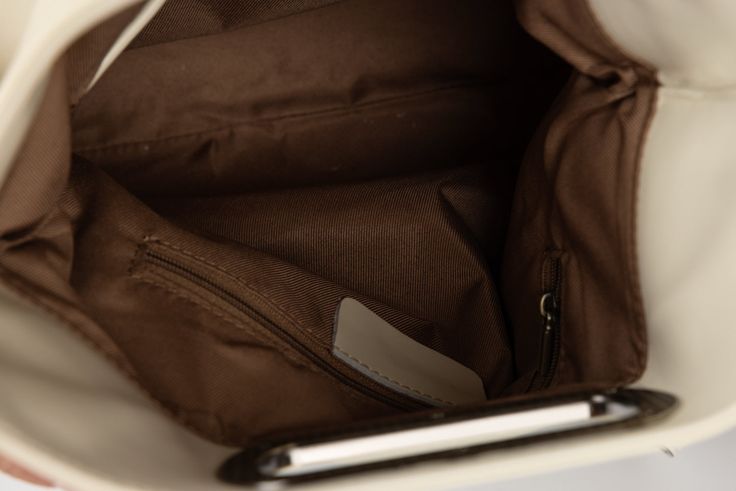 Women's genuine leather bag FENIX FASHION 9805 White