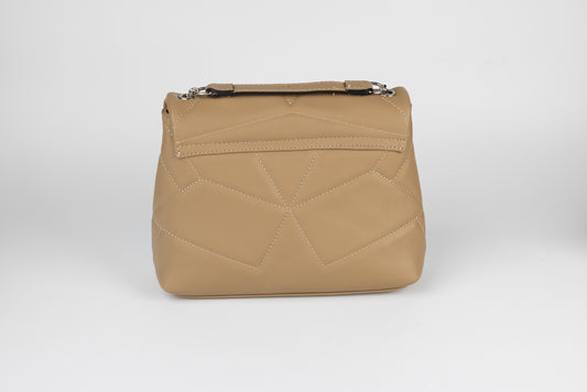 Women's genuine leather bag PASOTI 23008 Beige