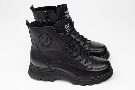 Women's genuine leather boots FORMAZIONE D 912-1 N