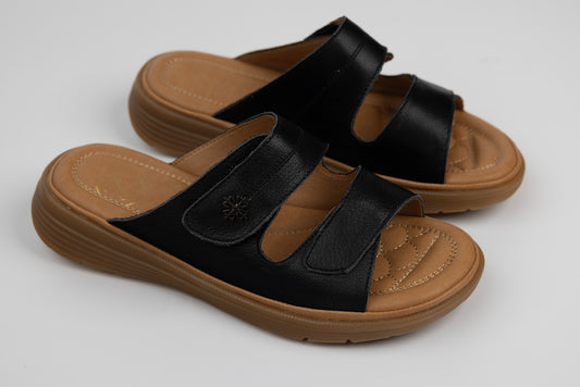 Women's genuine leather slippers FORMAZIONE 33173 N