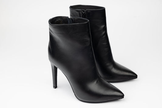 Elegant women's genuine leather boots PERLA 4055 N box