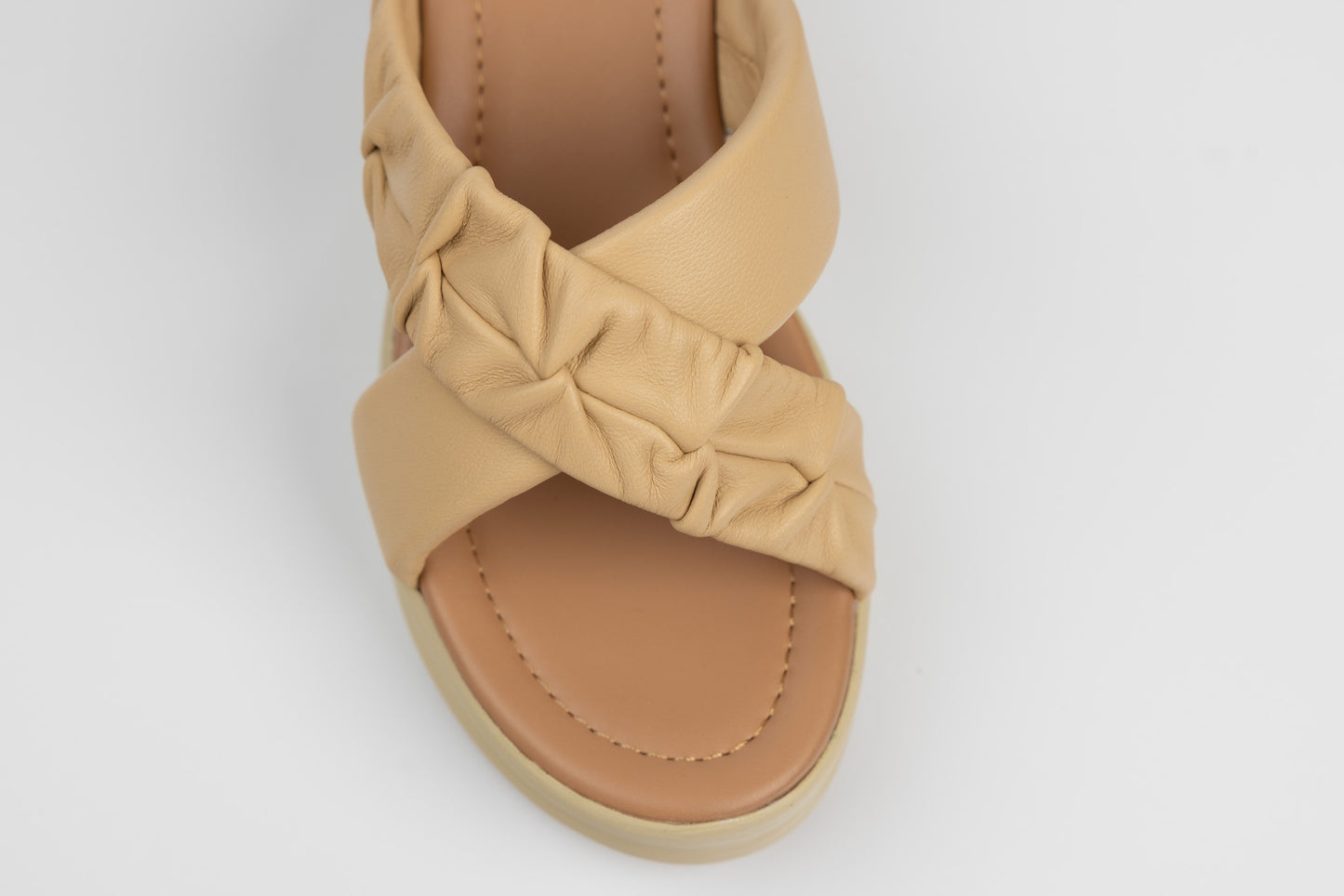 Saboti dama piele naturală FORMAZIONE 49011 Galben