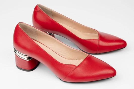 Women's genuine leather shoes DOGATI 761 Boxing red