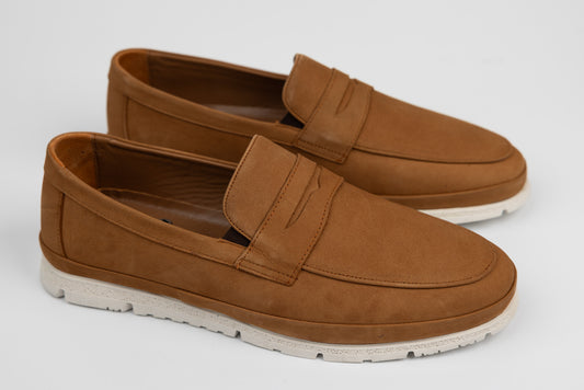 Genuine leather shoes GORETTI 224 Tan