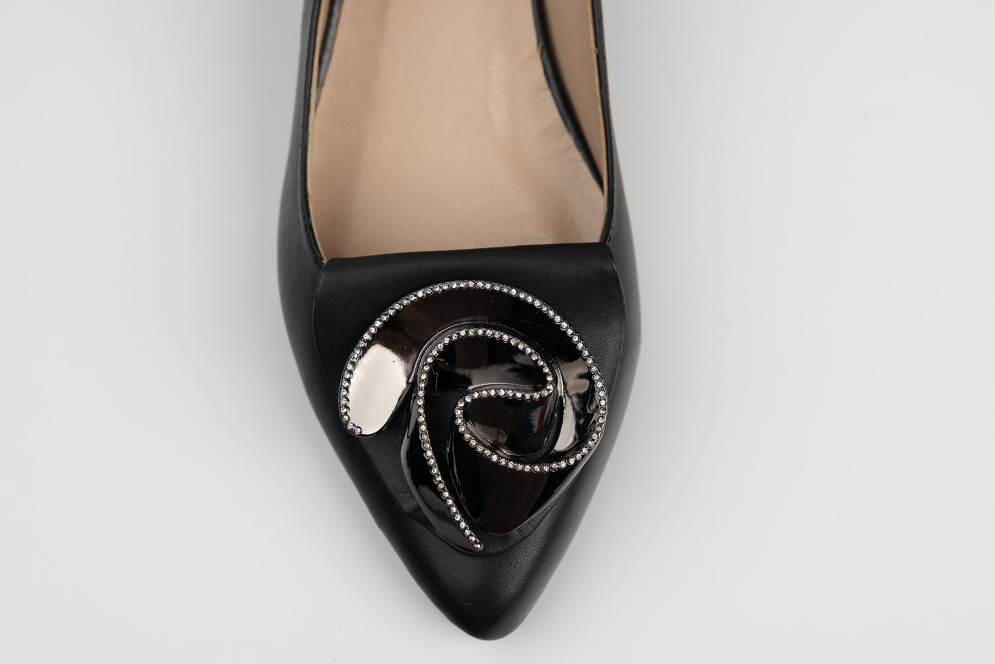 Women's genuine leather shoes LSD 5000 Black