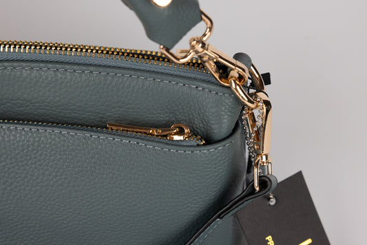 Women's genuine leather bag FENIX FASHION 7799 Blue