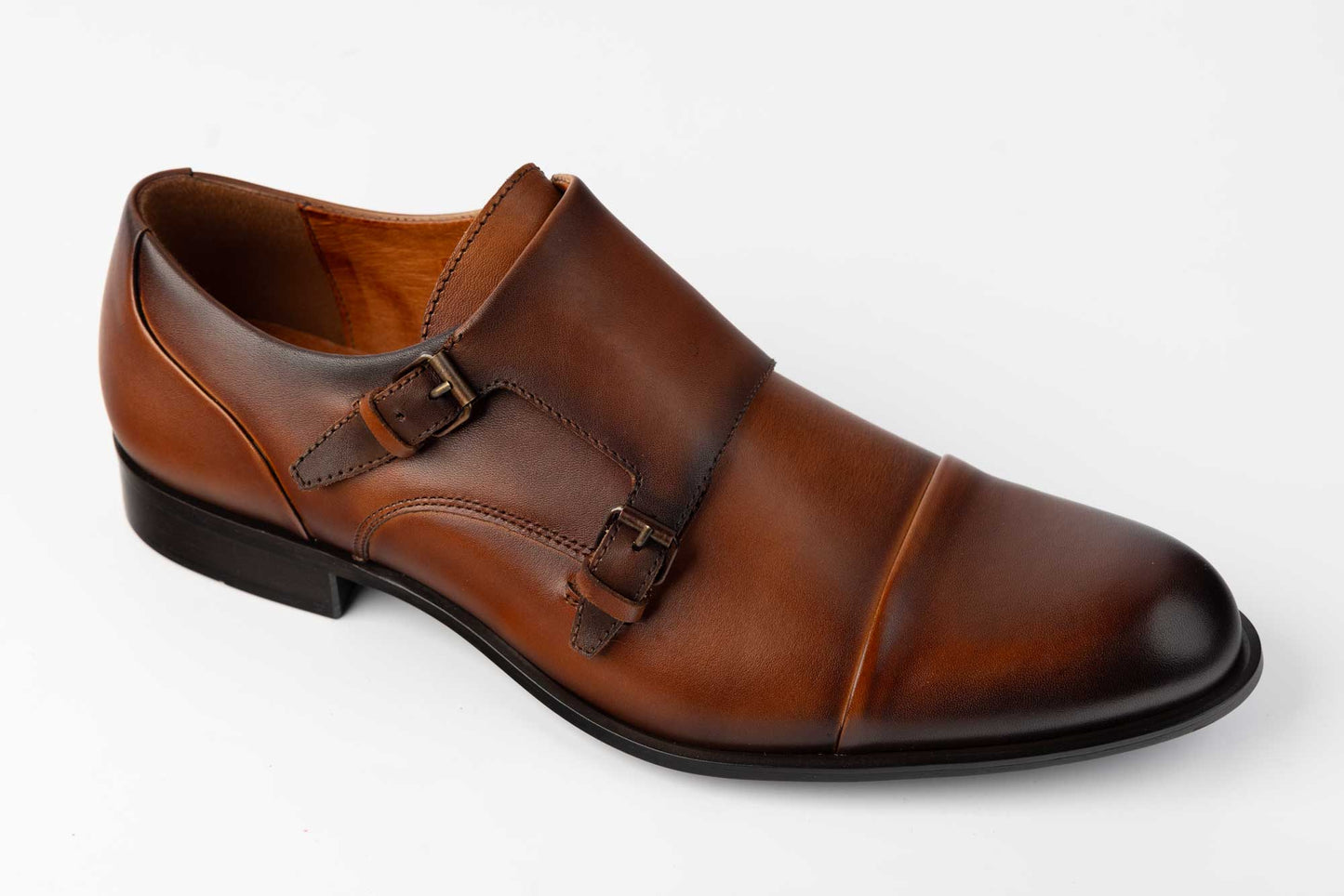 Pantofi barbati piele naturala CONHPOL 5099 Coniac