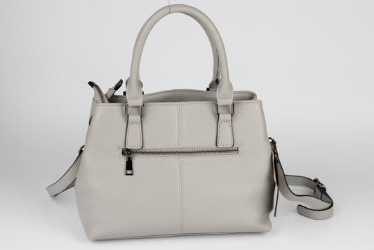 Women's genuine leather bag FENIX FASHION 8319 Grey