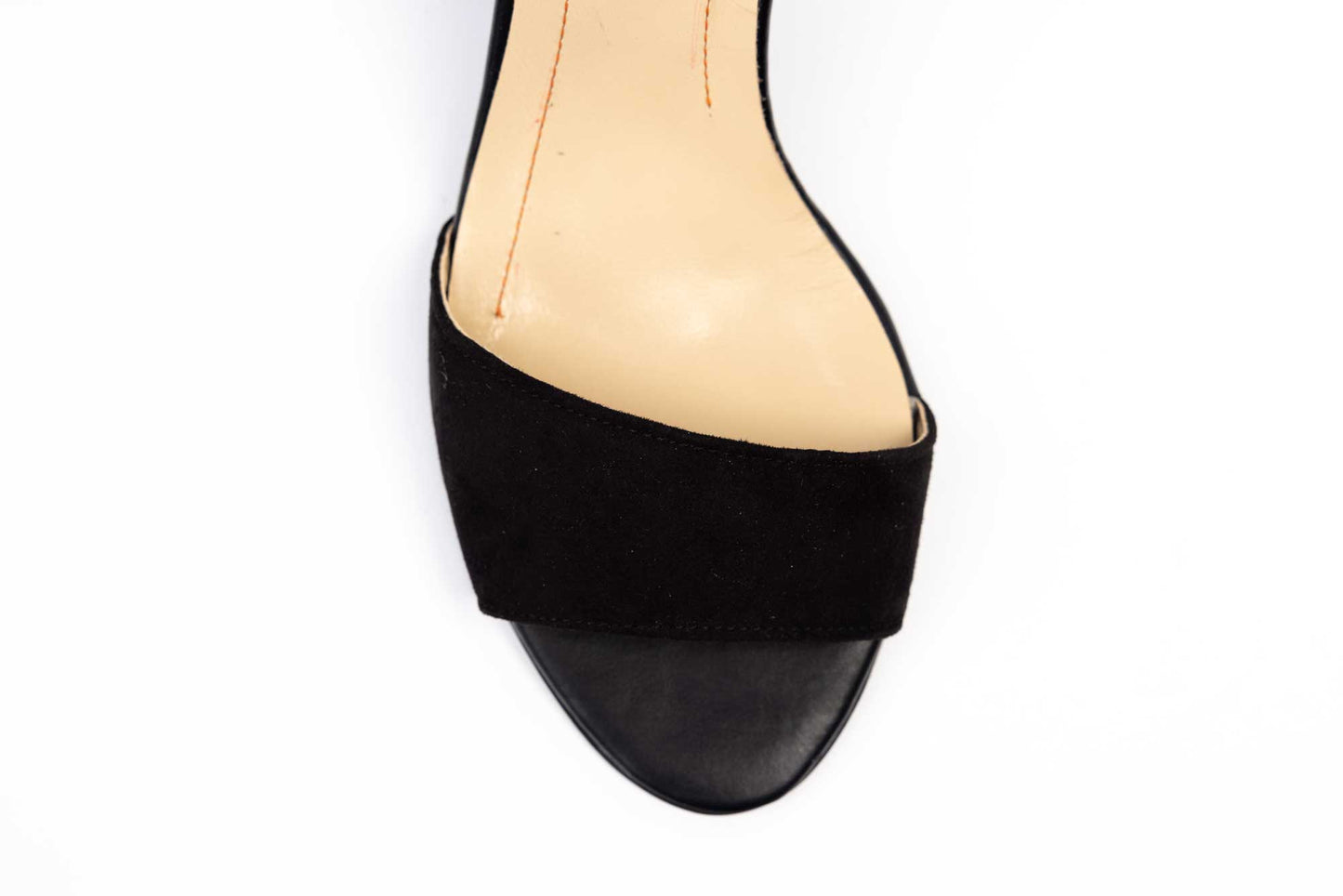 Women's sandals, genuine suede leather, NIKE 255 N, brown