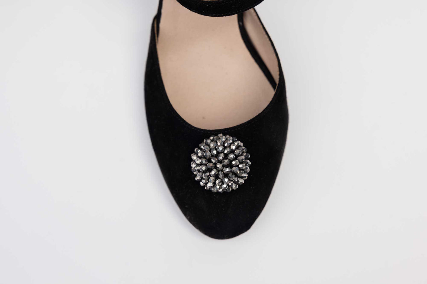 Pantofi dama piele naturala intoarsa ANTONIO 336 N ant (accesoriu)