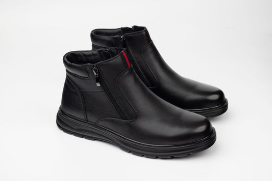 Men's boots genuine leather MELS 52681 N