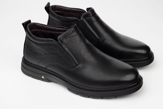 Men's boots genuine leather MELS 91878 N