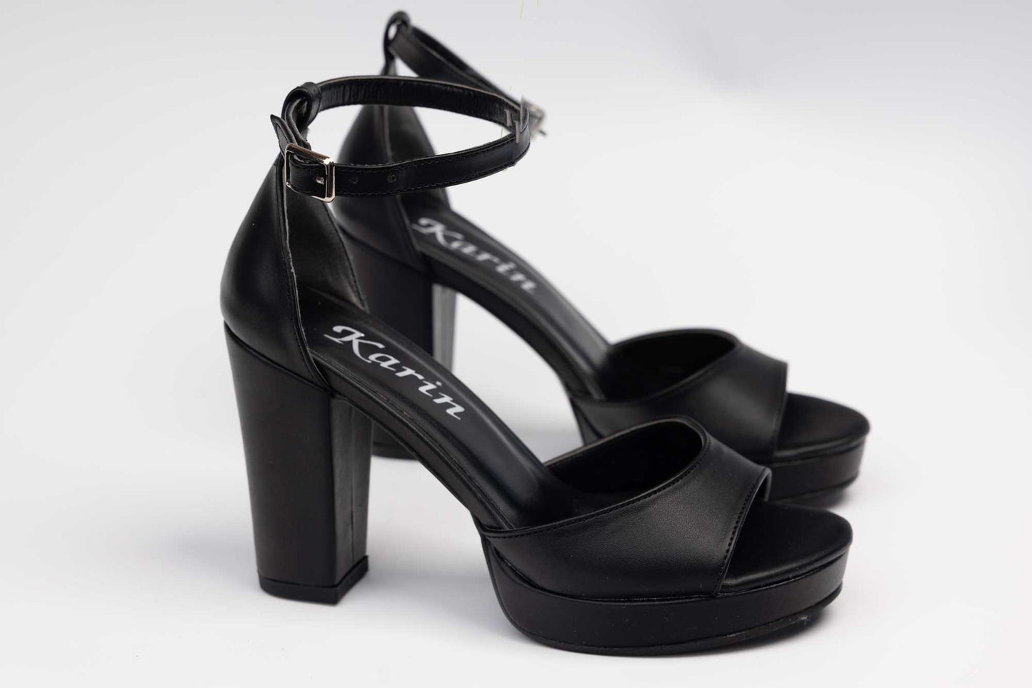 Elegant women's sandals made of eco-leather KARIN 6295 N box