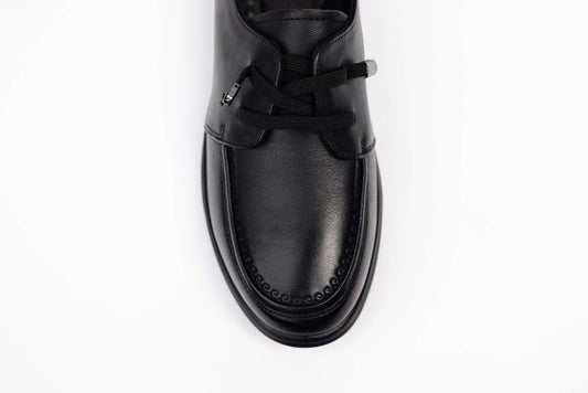 Women's genuine leather shoes FORMAZIONE 66-53 Boxing black