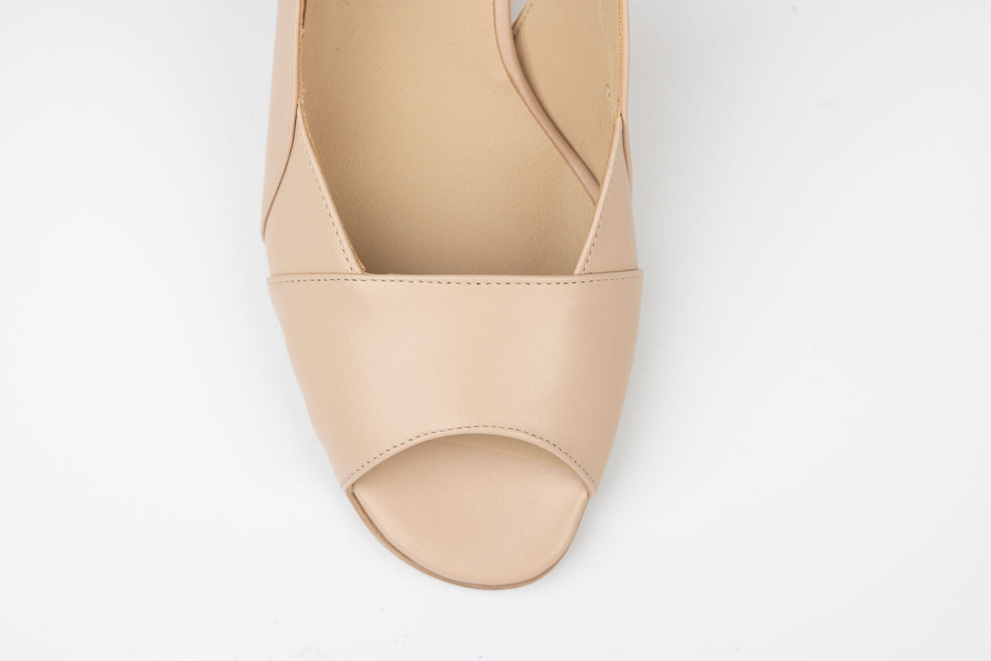 Pantofi sanda dama piele naturală ANTONIO 5337 bej box