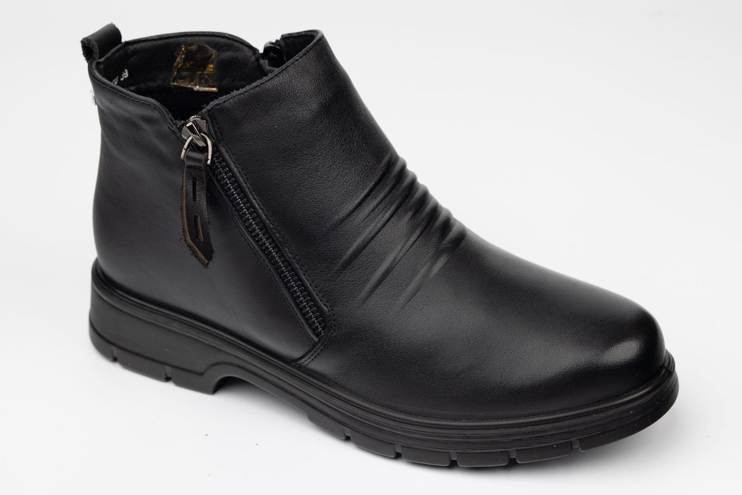 Ghete dama casual piele naturala FORMAZIONE 76-76 N