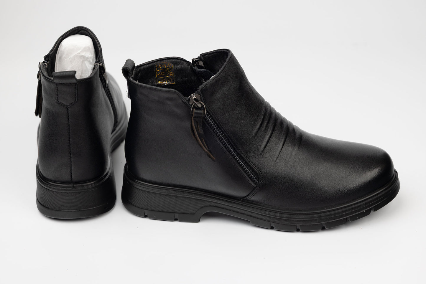 Ghete dama casual piele naturala FORMAZIONE 76-76 N