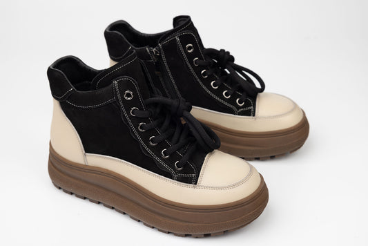 Women's genuine leather boots FORMAZIONE 50278 N