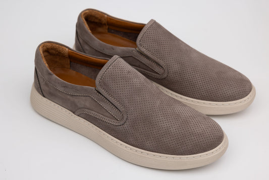 Men's genuine leather shoes DOGATI 0180 Beige Vel