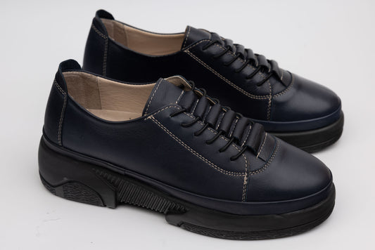 Pantofi dama piele naturala DOGATI 24101 Blue