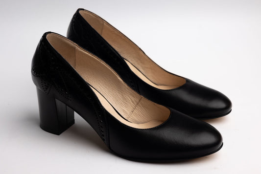 Women's genuine leather shoes SAVANA 541-20 N box are