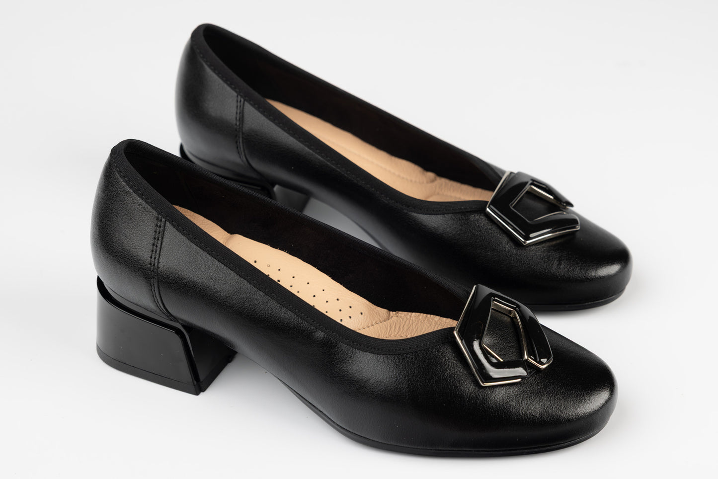 Pantofi dama piele naturală PULSO 1516 N box XXL