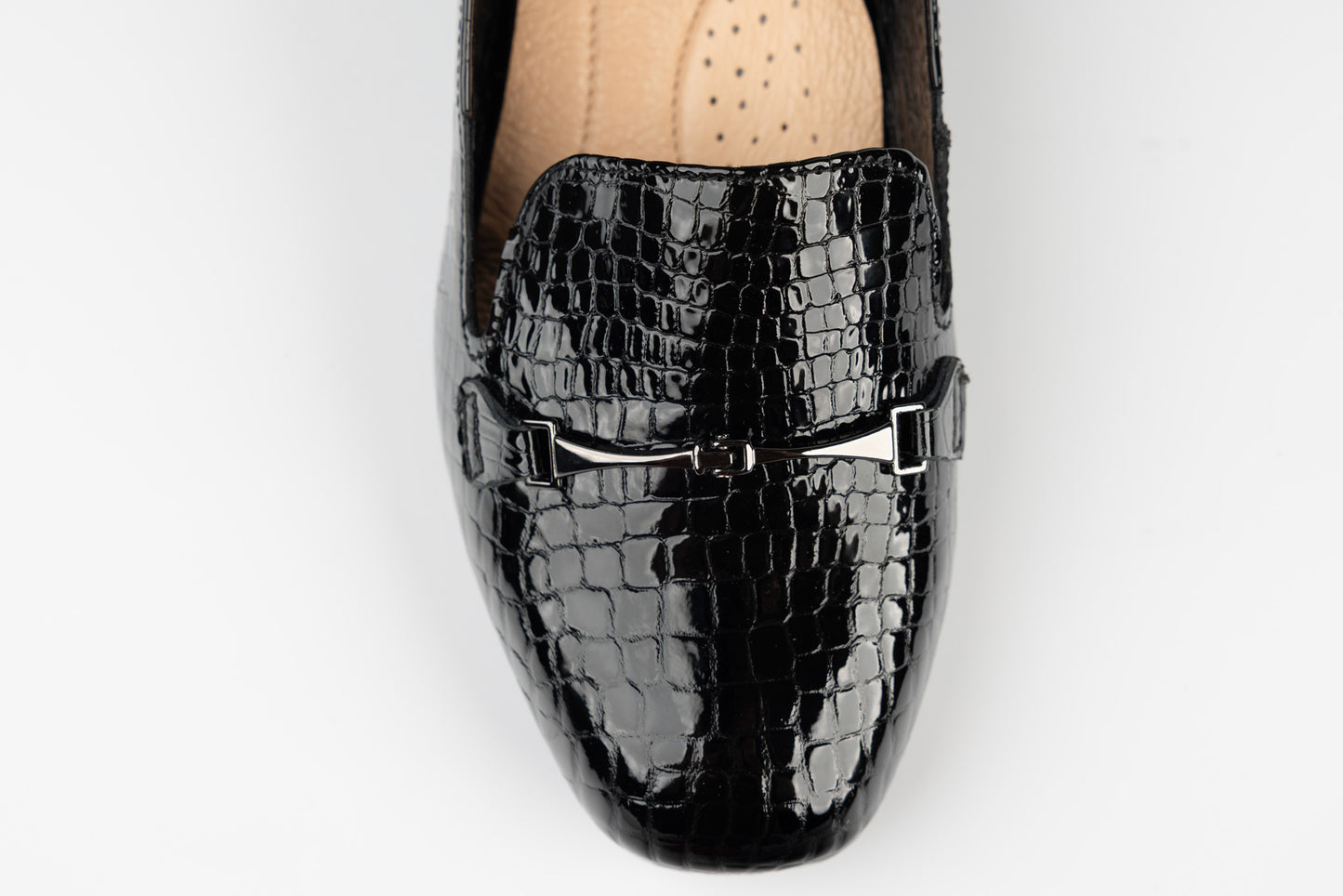 Pantofi dama piele naturală PULSO 1523 N croco XXL