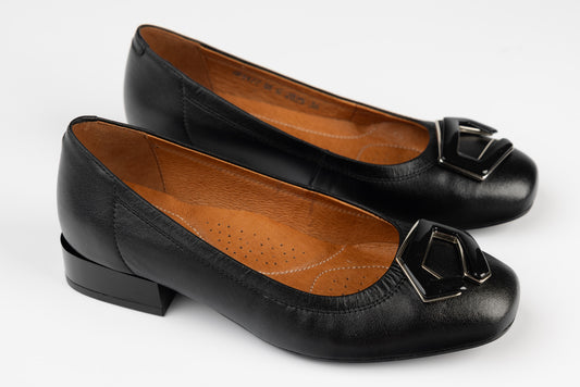 Women's genuine leather shoes PULSO 1477 N box XXL