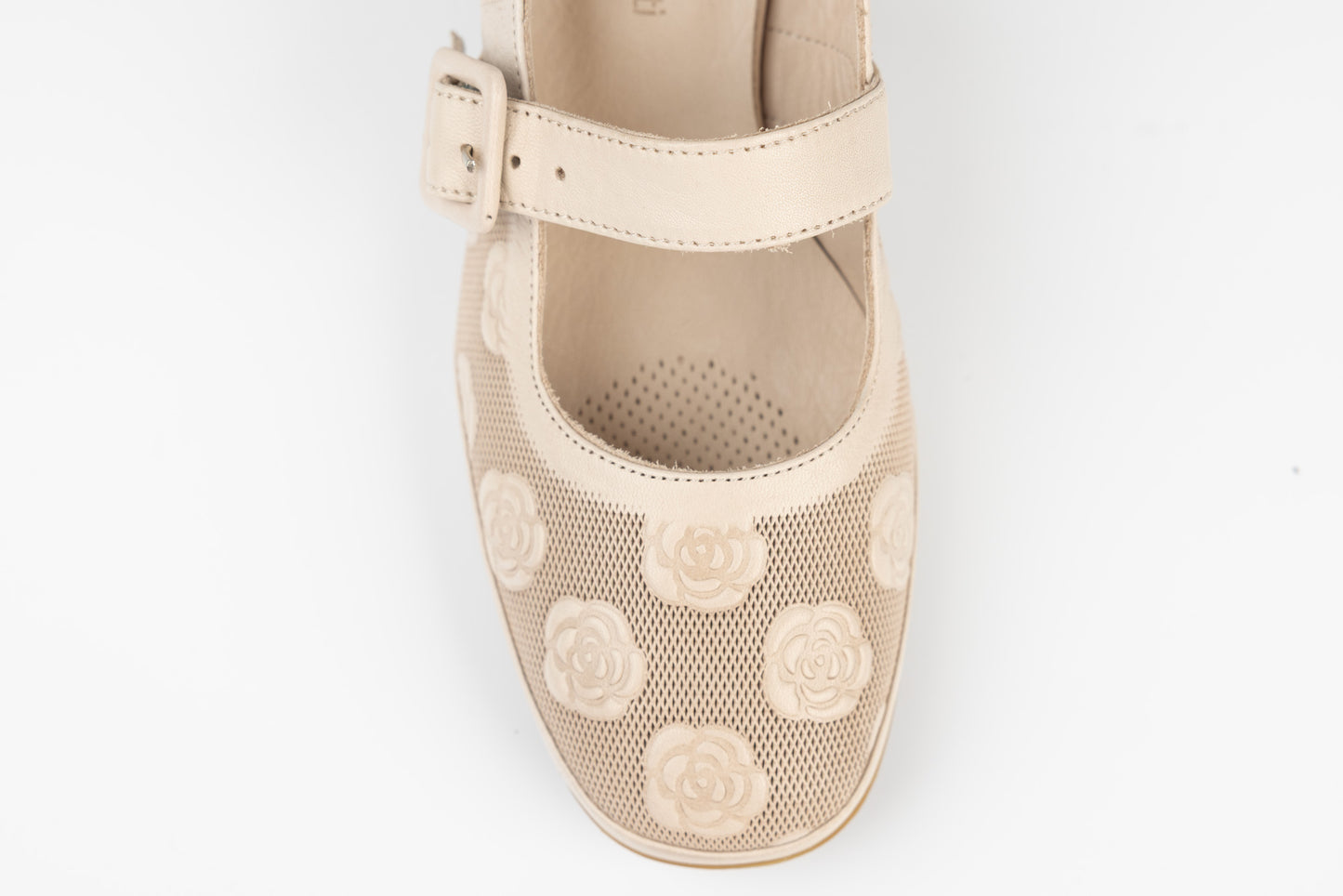 Pantofi dama piele naturală ANNA VIOTI 5683 Bej