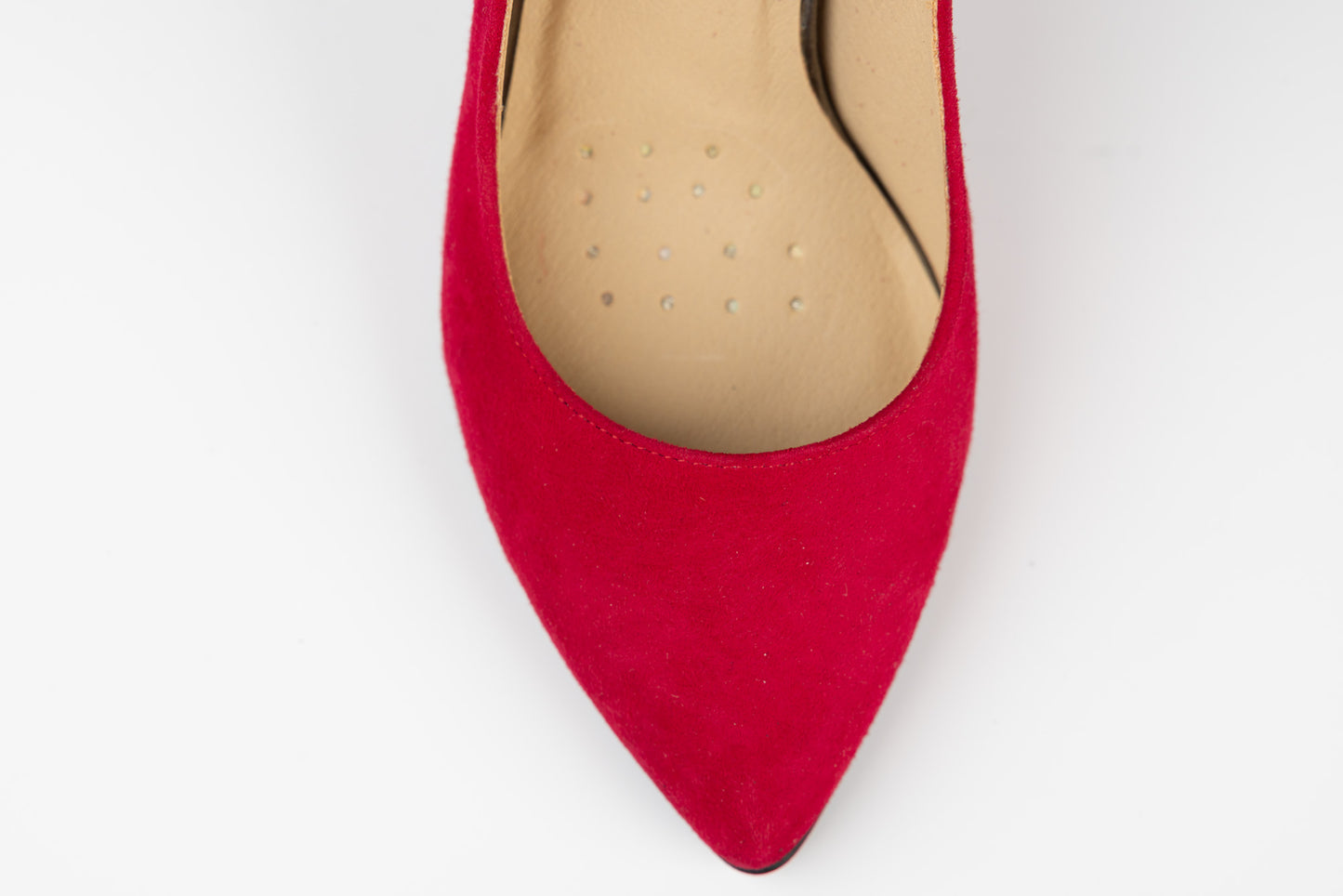 Women's genuine leather shoes ANTONIO 3527-370 Red ant