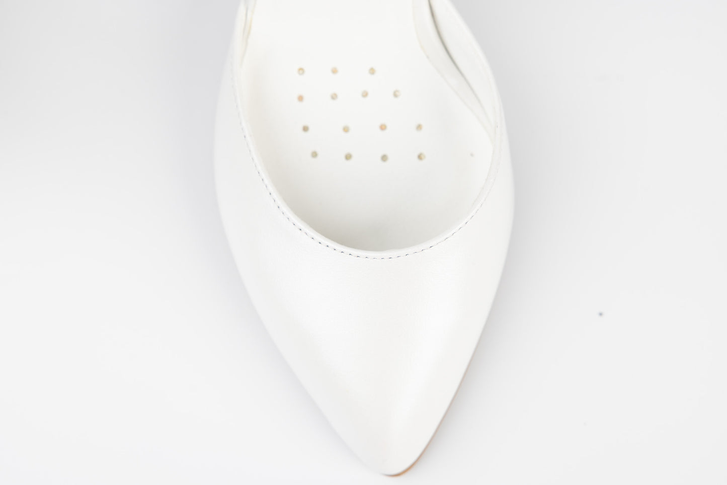 Pantofi dama piele naturală ANTONIO 9527 Alb dec