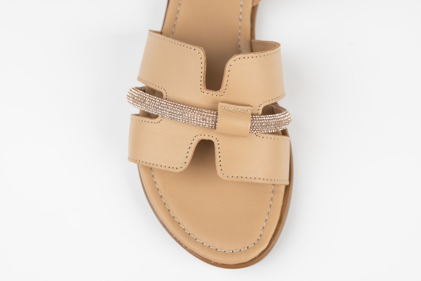 Women's genuine leather sandals DOGATI 221 Beige