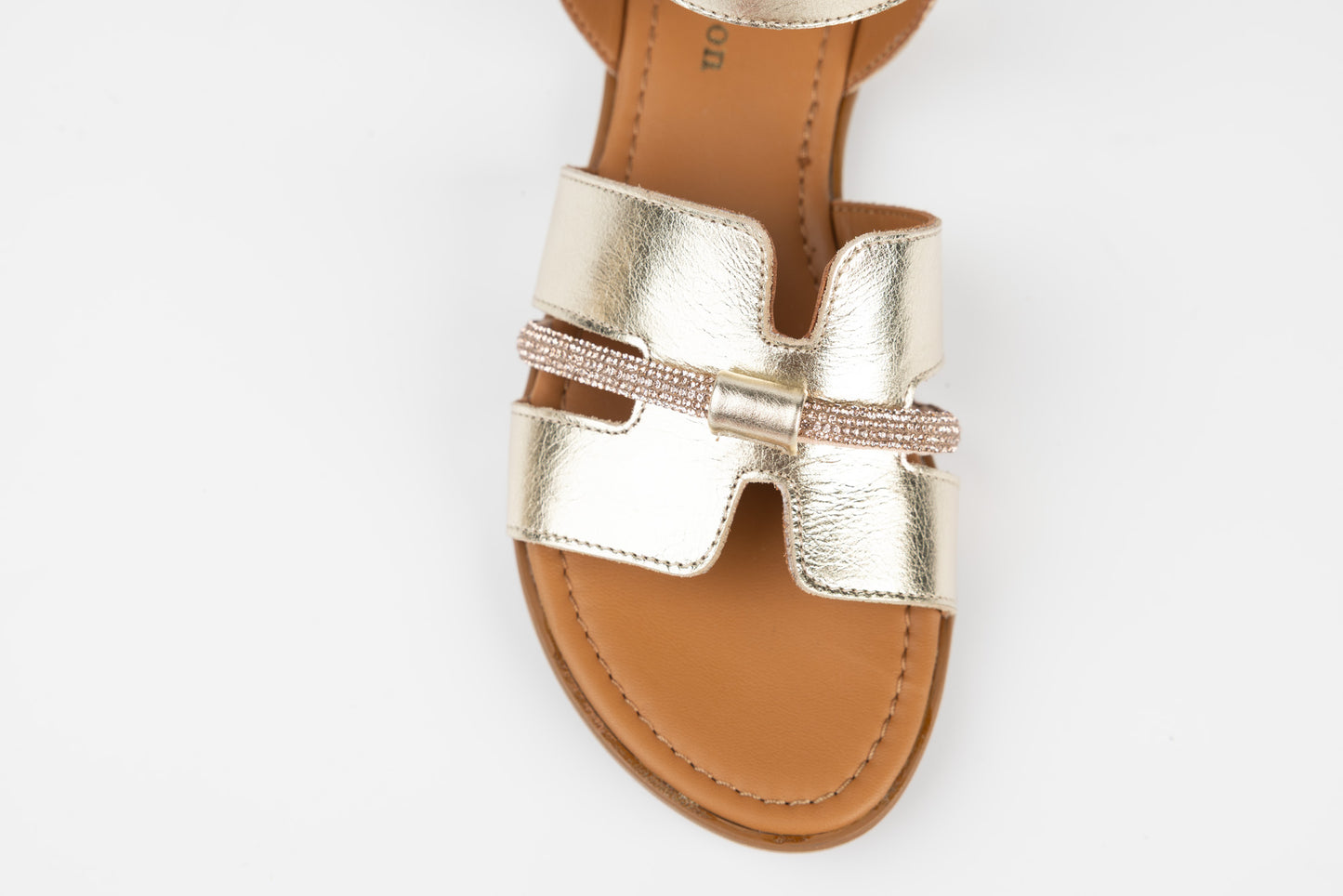 Women's genuine leather sandals DOGATI 221 Gold