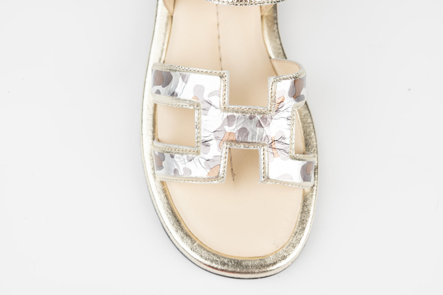 Women's genuine leather sandals DOGATI 5034 Gold